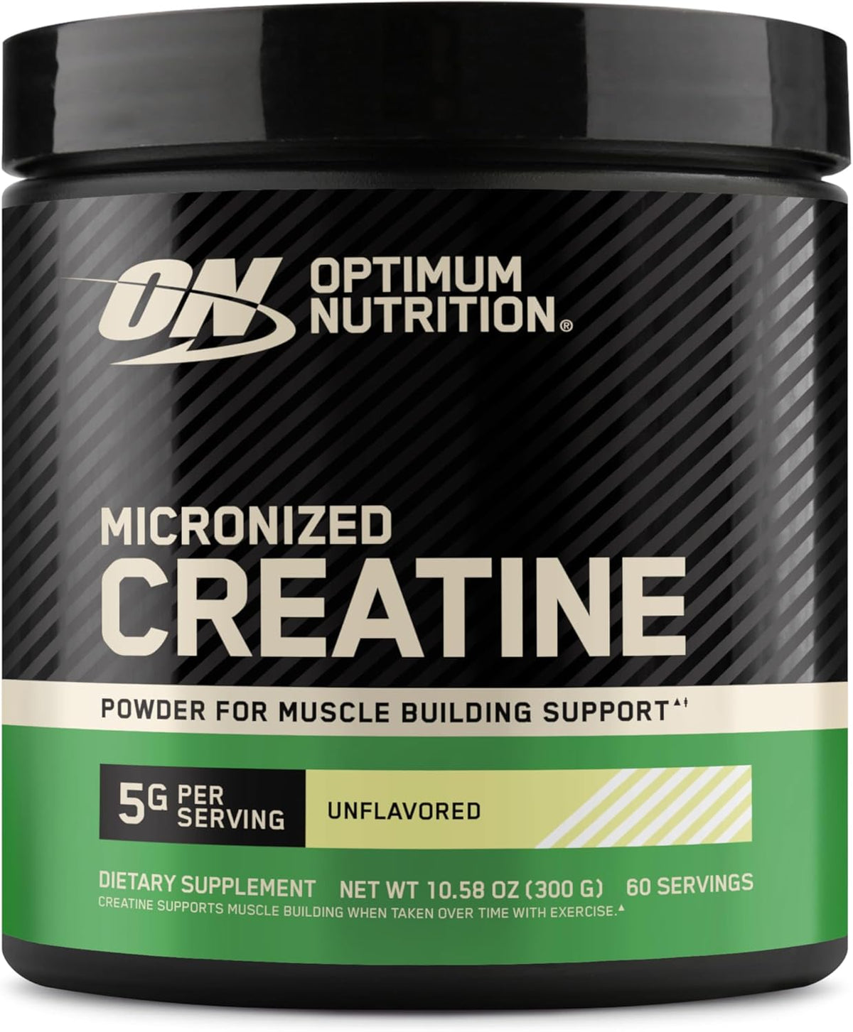 Optimum Nutrition Micronized Creatine Monohydrate Powder Unflavored 60 Servings
