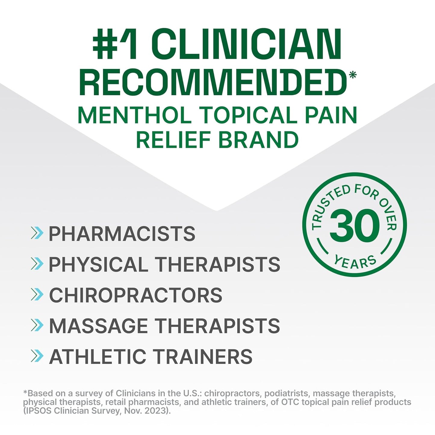 Biofreeze Professional Menthol Pain Relief Spray 4 fl oz (Pack of 2) – Cooling Spray for Sore Muscles & Joint Pain