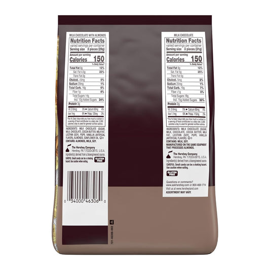 Hershey’s Nuggets Assorted Chocolate Candy Party Pack 26 oz