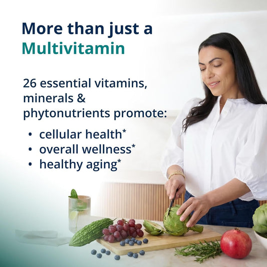 Metagenics PhytoMulti Multivitamin Tablets Without Iron with Vitamins, Minerals and Phytonutrients 120 Count