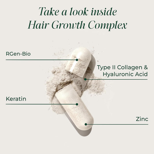 Hair Supplement Capsules with Biotin and Zinc 60 Count