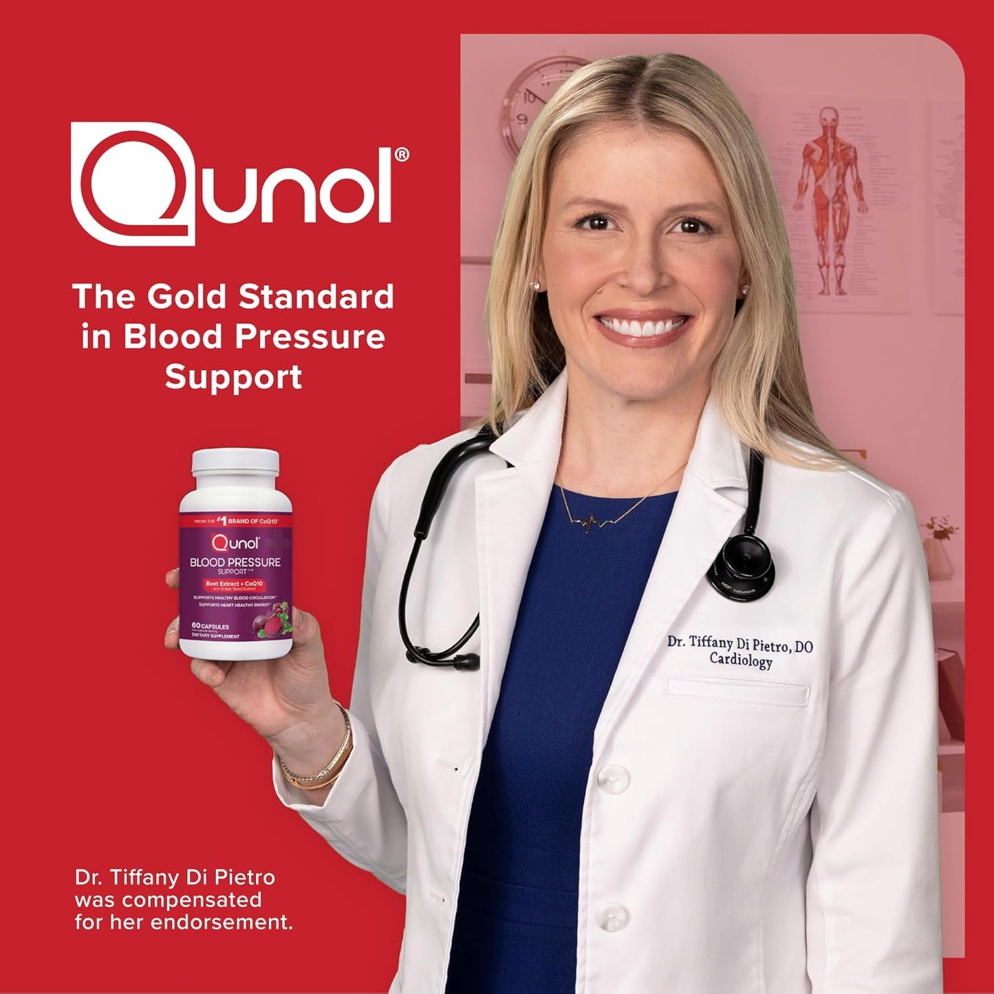 Qunol Beet Root, CoQ10 & Grape Seed Extract Capsules – 60 Count (Pack of 2)