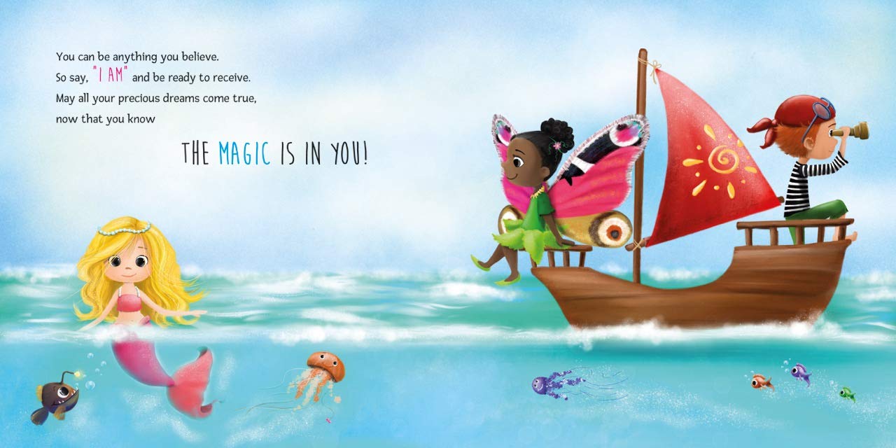 My Magical Words Kids Affirmations Hardcover Book Confidence and Self Esteem