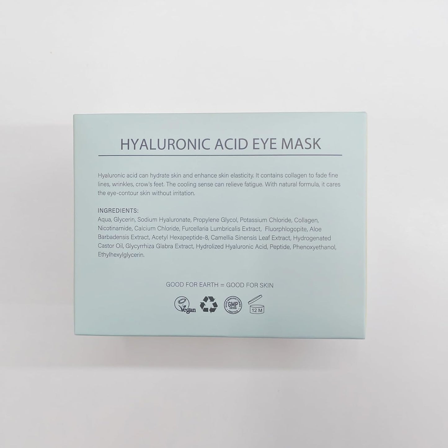 PEAUAMIE Hyaluronic Acid Under Eye Patches 30 Pairs
