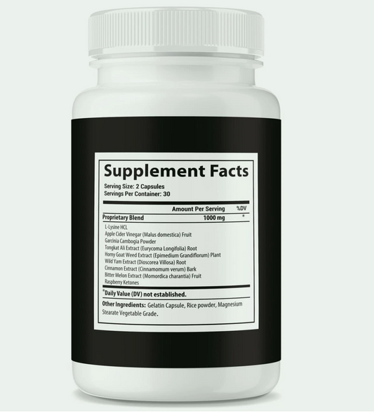 Bruno Pills for Men – Advanced Male Performance & Energy Support Supplement, 60 Capsules