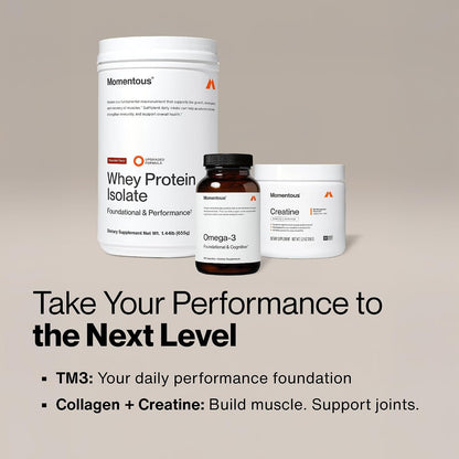 Momentous Creatine Monohydrate Powder 90 Servings