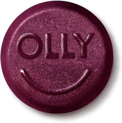 OLLY Daily Energy Gummies Vitamin B12 CoQ10 Goji Berry Berry Yuzu 60 Count
