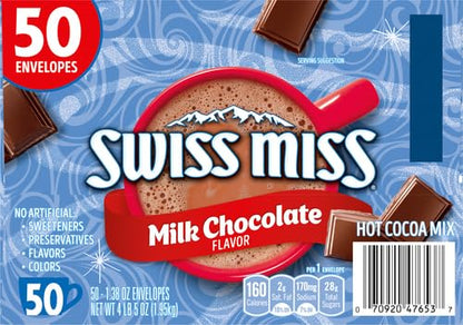 Swiss Miss Milk Chocolate Hot Cocoa Mix 50 Count