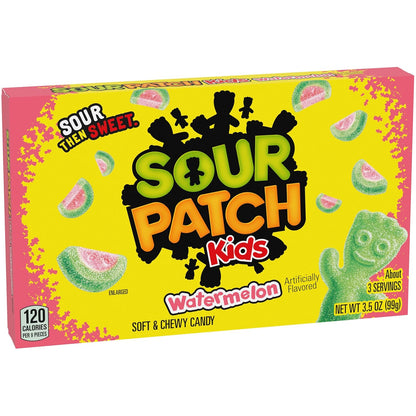 SOUR PATCH KIDS & SWEDISH FISH Soft & Chewy Candy Variety Pack 15 Boxes
