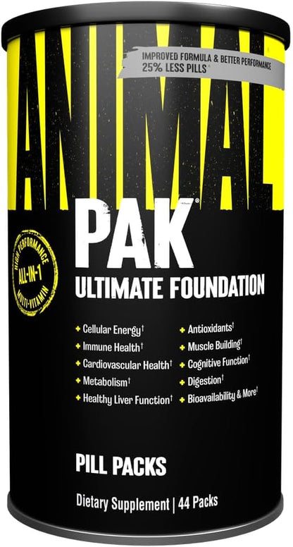 Animal Pak All-in-One Multivitamin & Supplement Pack 44 Count