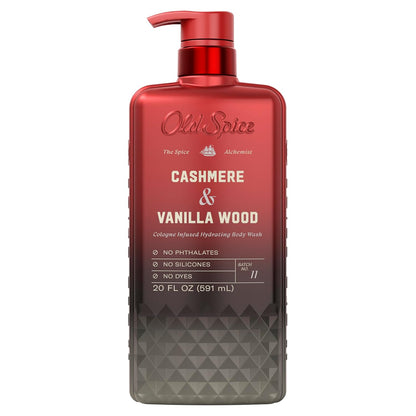 Old Spice Body Wash The Spice Alchemist Cashmere Vanilla Wood 20 oz