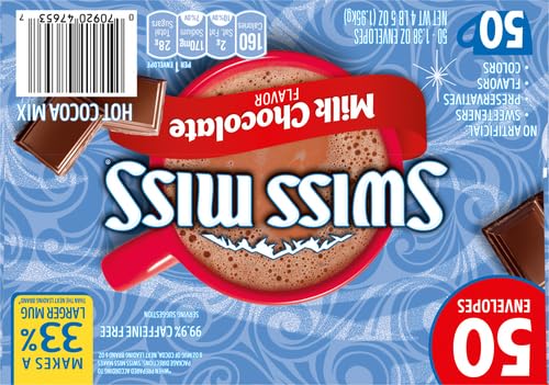 Swiss Miss Milk Chocolate Hot Cocoa Mix 50 Count