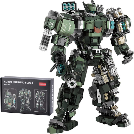 Mech Robot Model Building Blocks Toy Set Birthday for Age 8+ Children Adults Teens 1403 Pieces