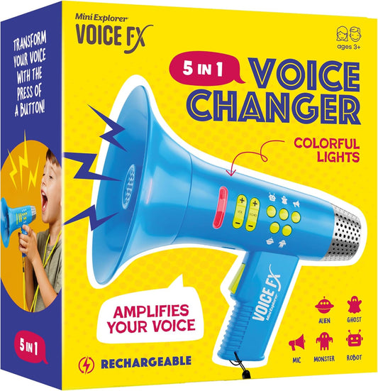 Mini Explorer Voice Changer Toy for Kids Ages 3-8 Birthday Gift