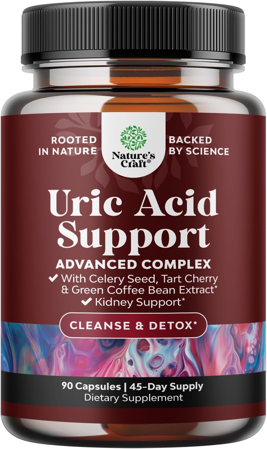 Green Coffee Bean Extract Capsules Turmeric Tart Cherry Celery Seed 90 Count