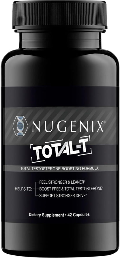 Nugenix Total-T Men’s Testosterone Support Supplement 42 Count