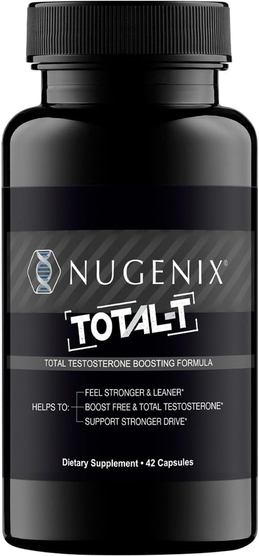 Nugenix Total-T Men’s Testosterone Support Supplement 42 Count