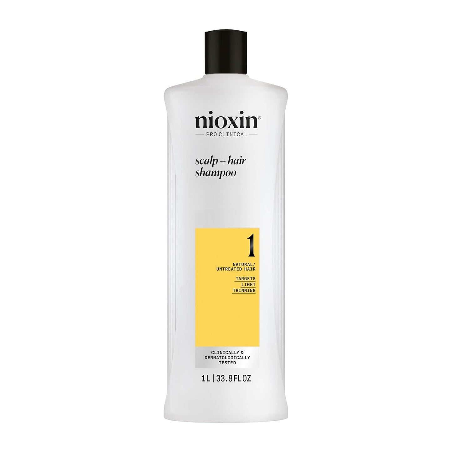 Nioxin Scalp and Hair Thickening System 1 Shampoo with Biotin 33.8 fl oz