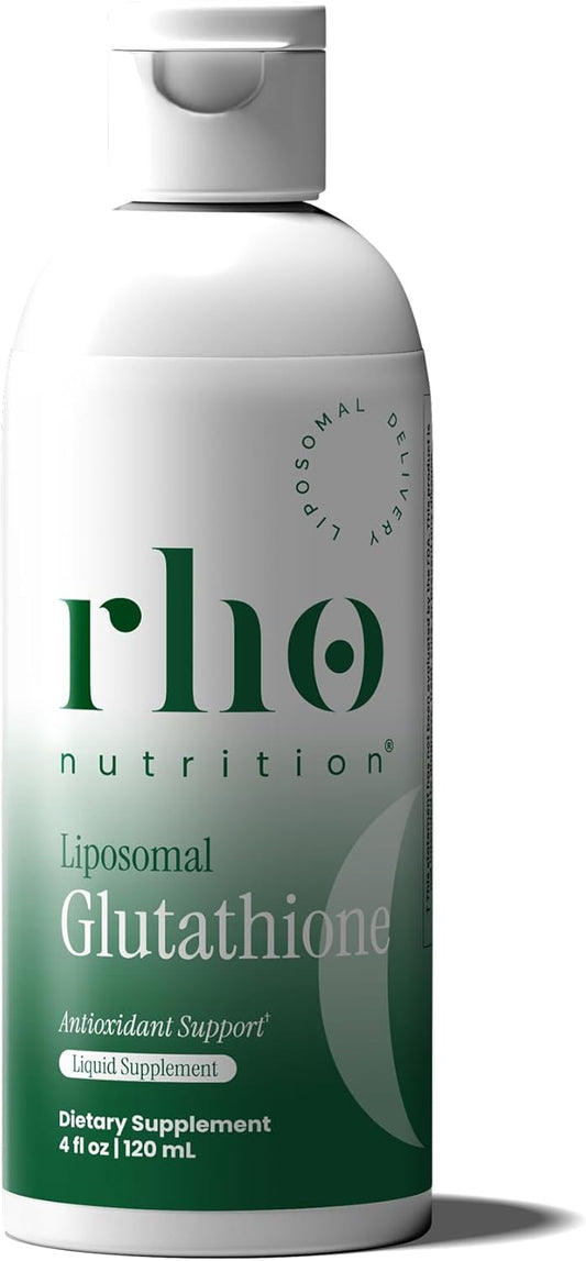 Rho Nutrition Liposomal Glutathione Liquid – High Absorption Dietary Supplement, 1 Bottle-120ml