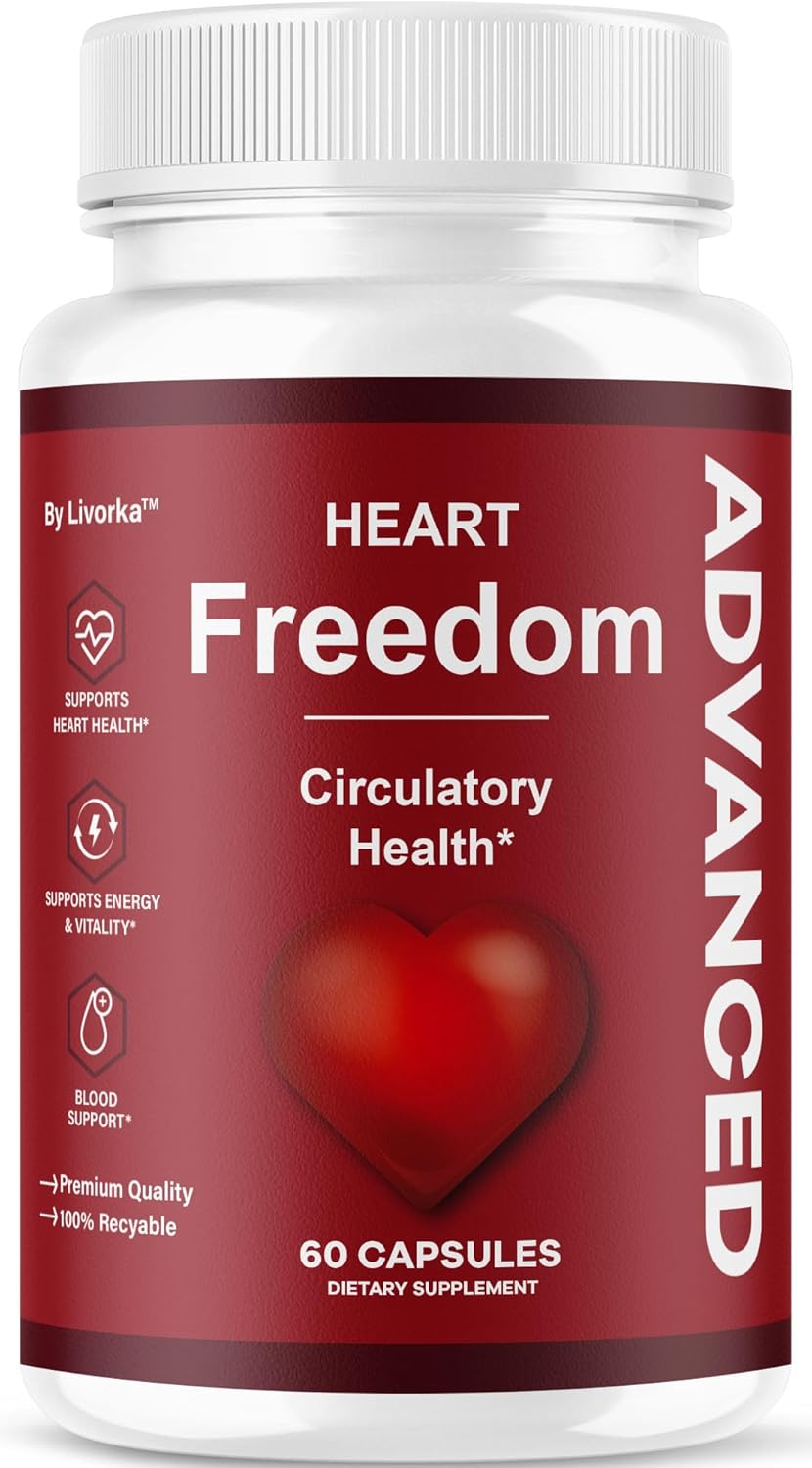 LIVORKA Heart Freedom Supplement Capsules 60 Capsules