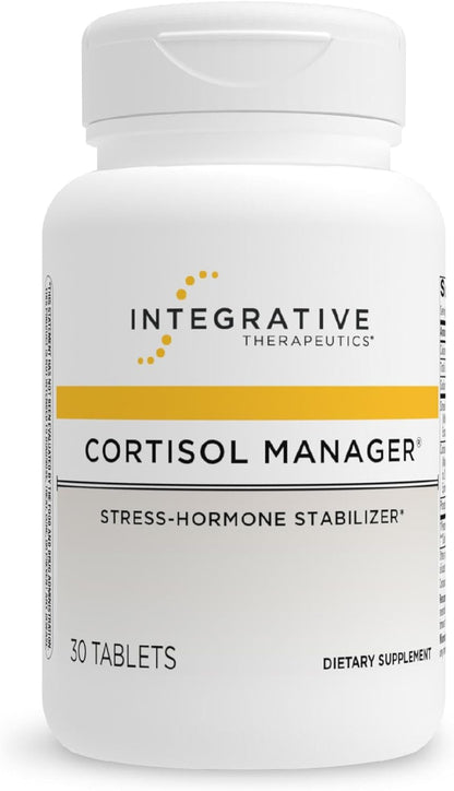 Integrative Therapeutics Cortisol Manager Ashwagandha L-Theanine 30 Tablets