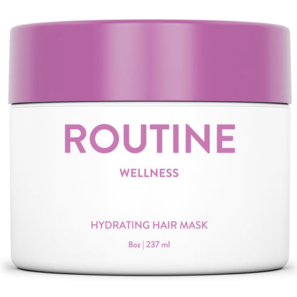 Routine Wellness Hydrating & Conditioning Hair Mask Rose Hips 8 oz