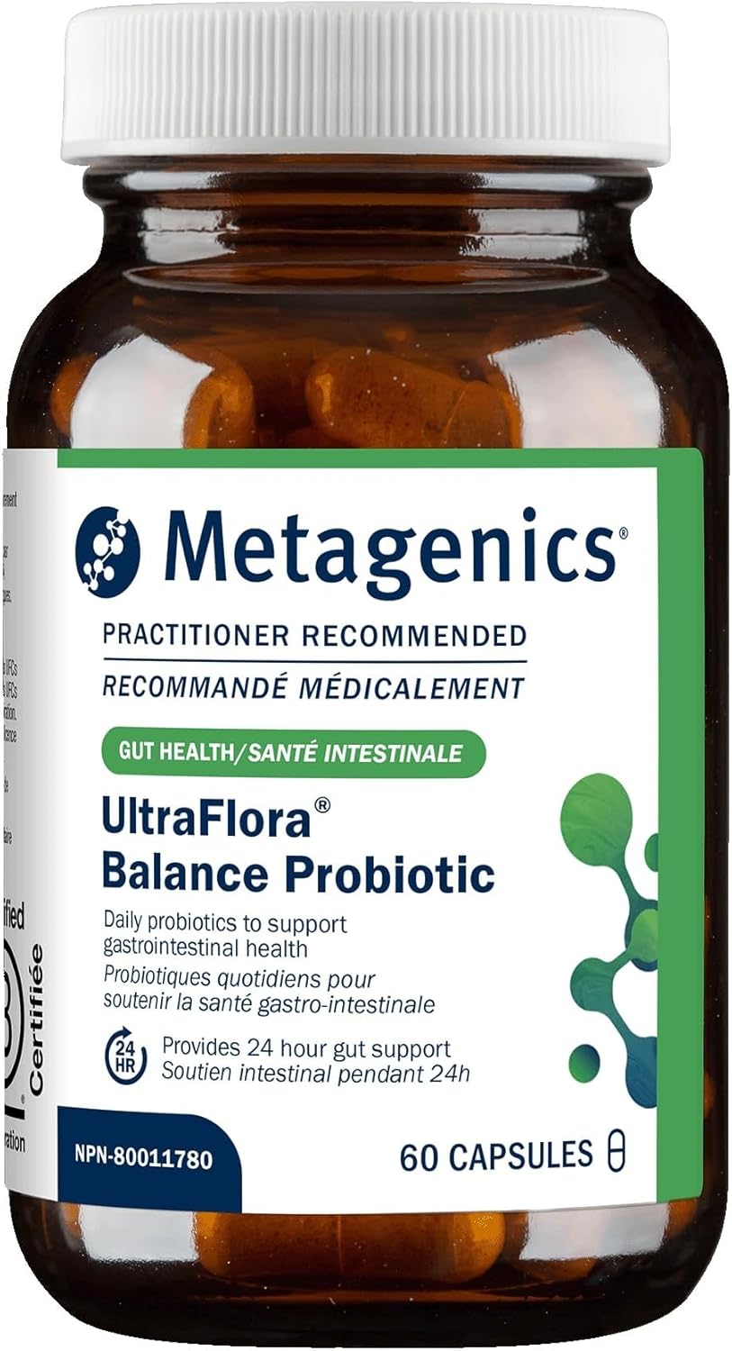 Metagenics UltraFlora Balance Probiotic Capsules 60 Count