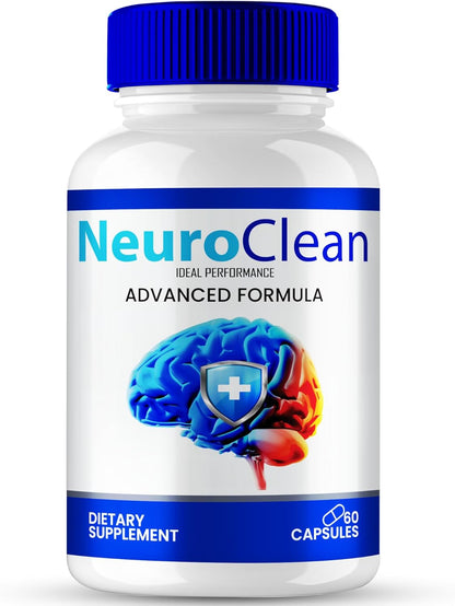 Neuro Clean Brain and Memory Support Supplement Capsules 60 Count