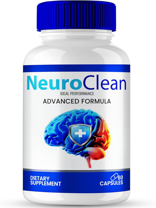 Neuro Clean Brain and Memory Support Supplement Capsules 60 Count
