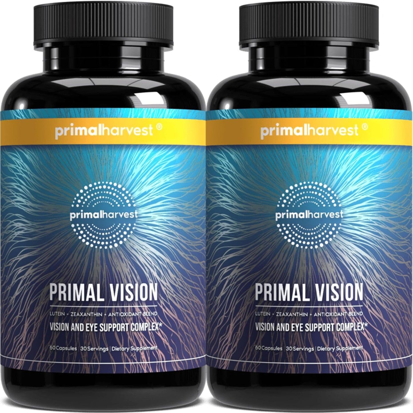 Primal Harvest Primal Vision Lutein Zeaxanthin Vitamin A Zinc Capsules 2 Pack  Description (3–5 lines):