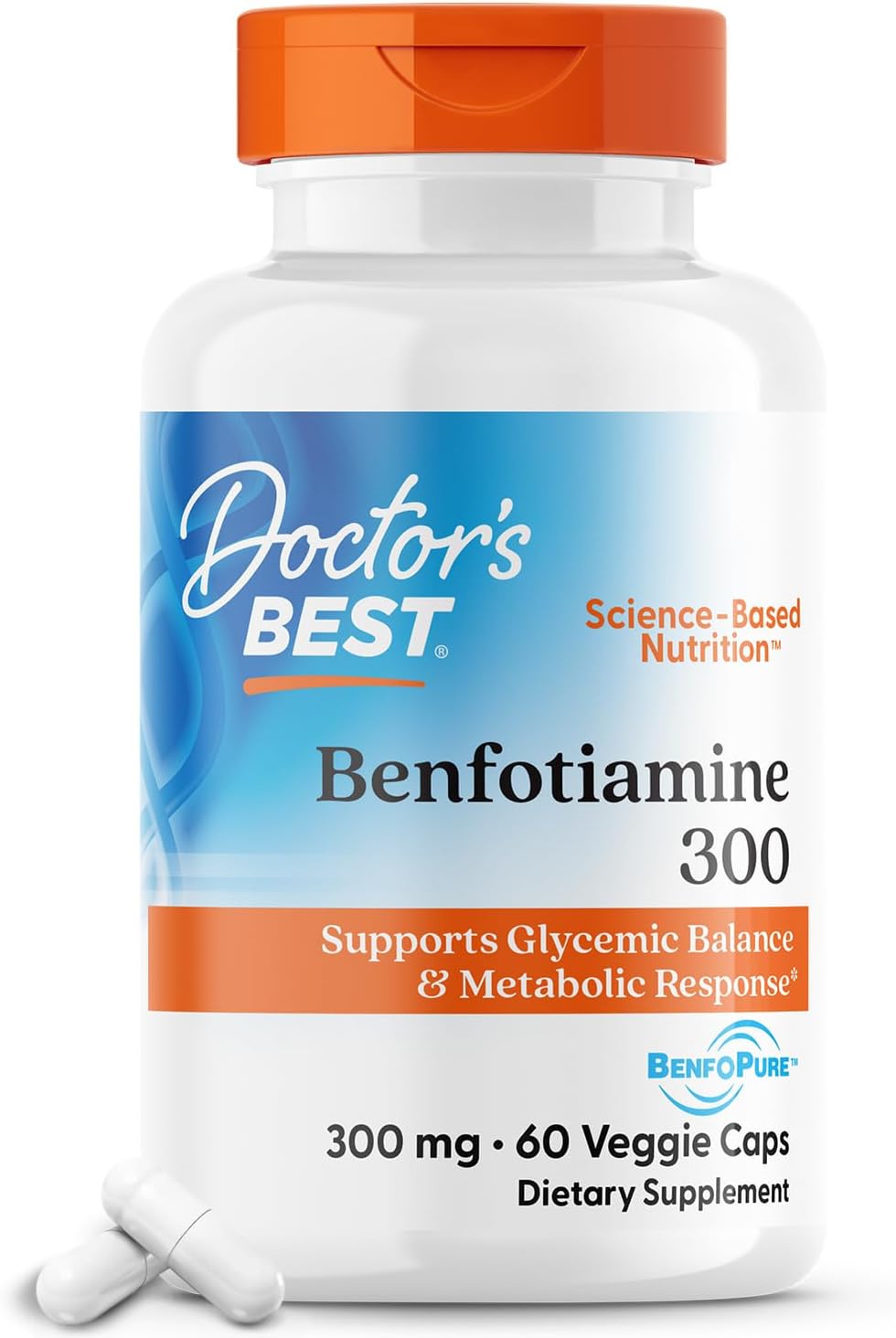 Doctor’s Best Benfotiamine (60 Count)