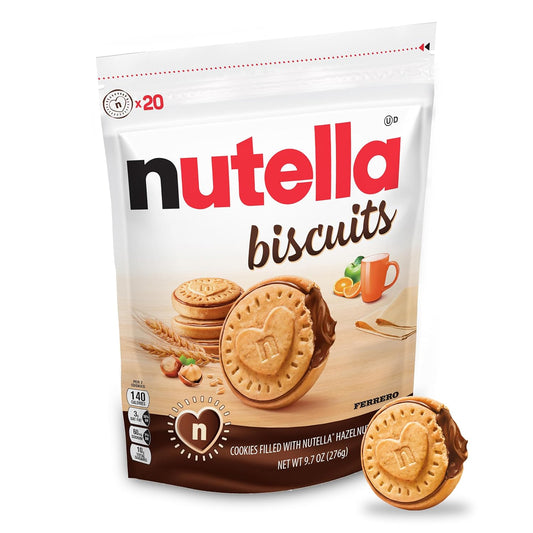 Nutella Biscuits Cookies Filled with Hazelnut Spread 9.7 oz