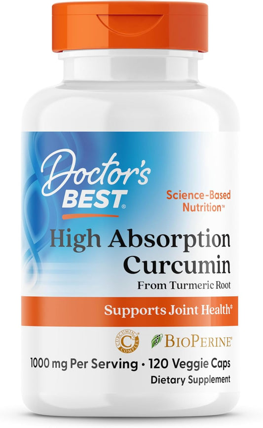 Doctor’s Best Turmeric Curcumin (120 Count)