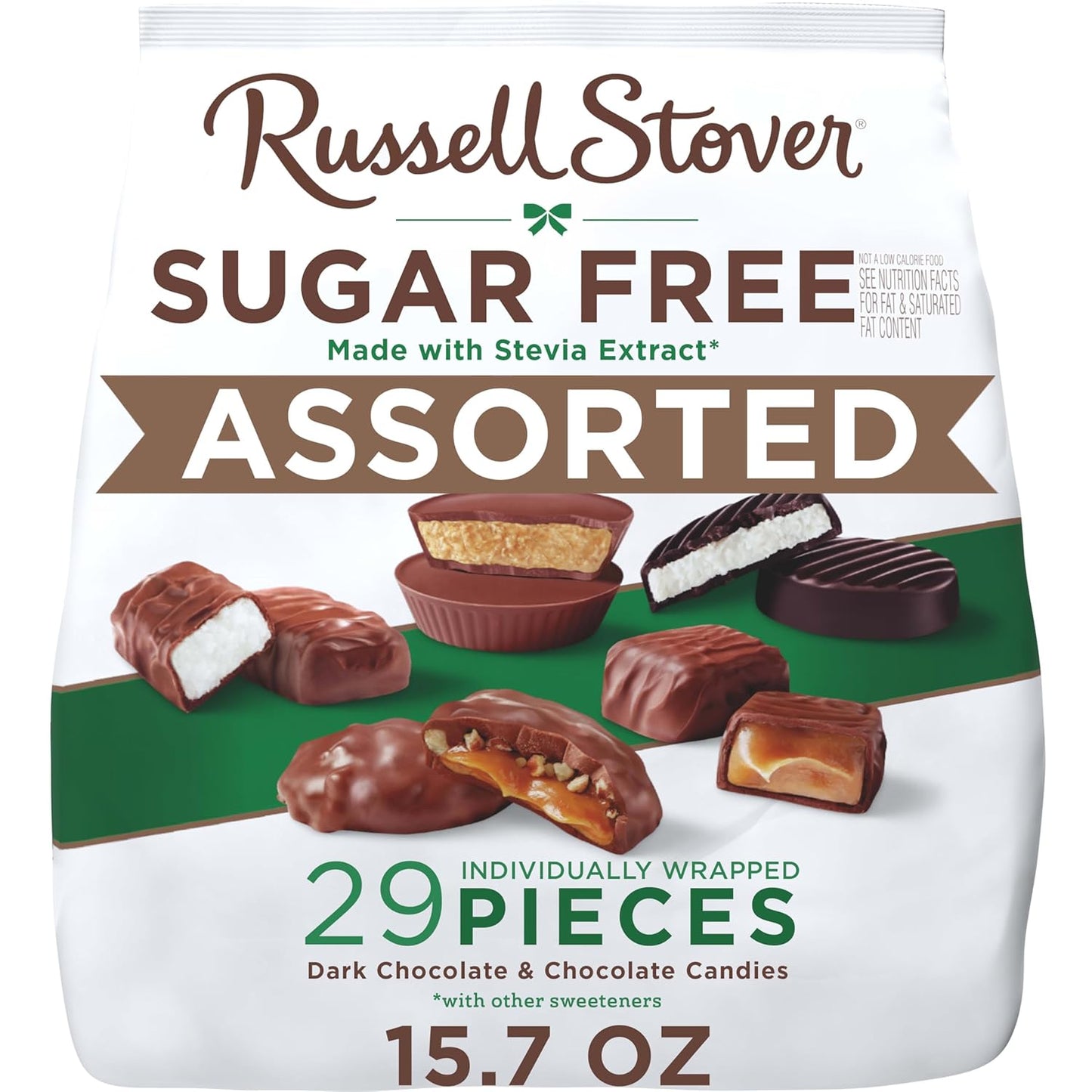 Russell Stover Sugar Free Assorted Chocolate Candy 15.7 oz