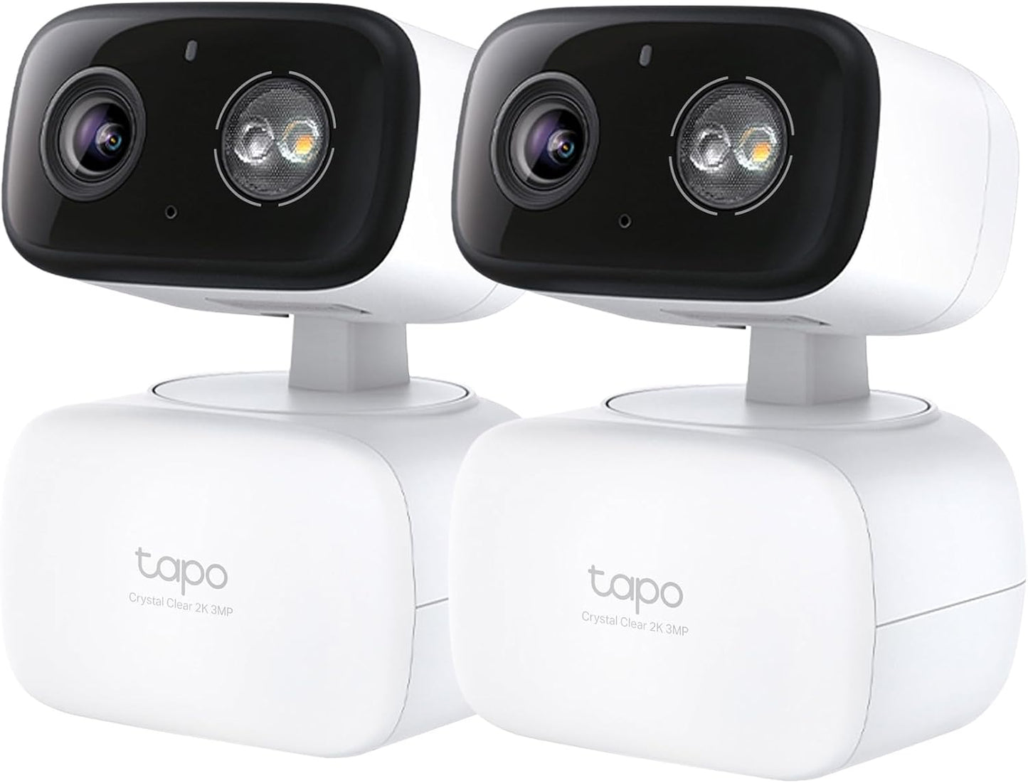 TP-Link Tapo 2K Pan Tilt Wired Security Camera Indoor Outdoor 2 Pack C216