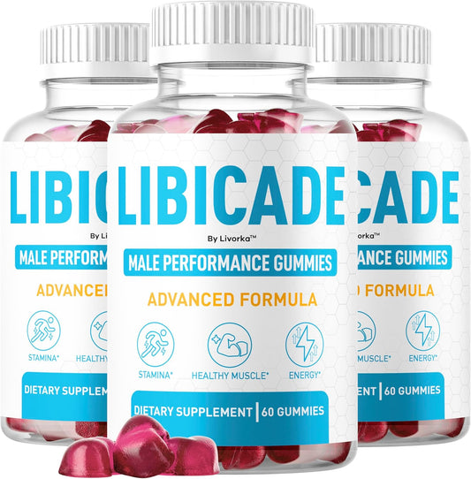 Libicade Supplement Gummies 180 Gummies (3 Pack)