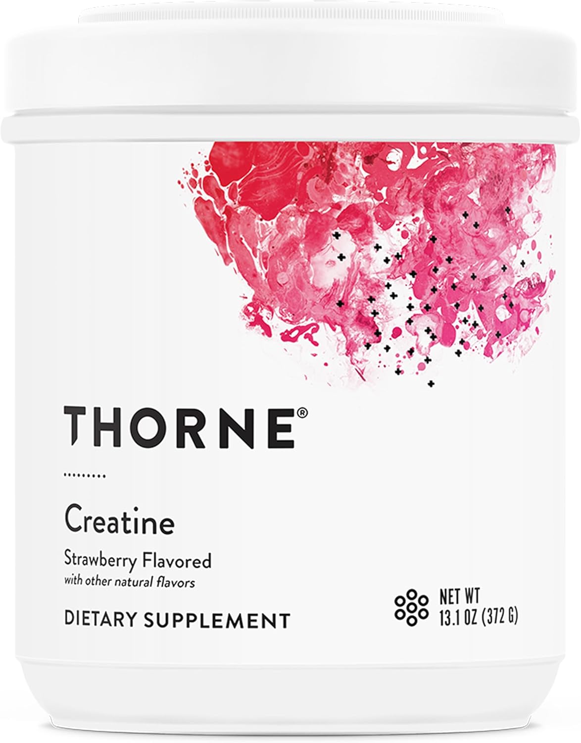 THORNE Micronized Creatine Monohydrate Powder Strawberry 60 Servings