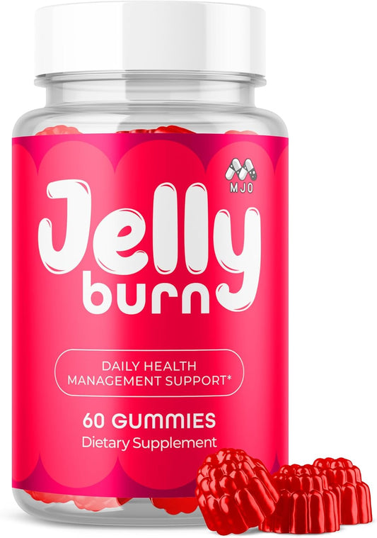 Jelly Burn Multivitamin Gummies Natural Ingredients 60 Count