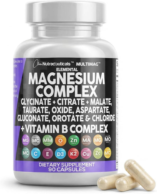 Clean Nutraceuticals Magnesium Complex Multi-Form with Vitamins & Minerals