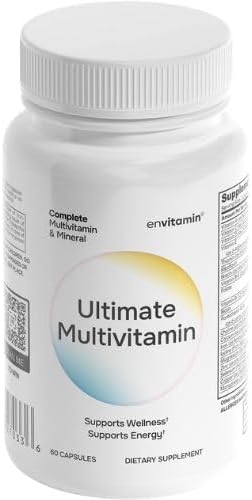 Ultimate Multivitamin Multimineral Tablets with 42 Fruit and Vegetable Blend 60 Count
