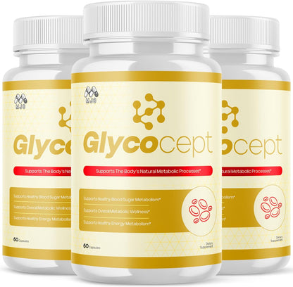 Glycocept Capsules Multivitamin Supplement 3 Pack 180 Capsules