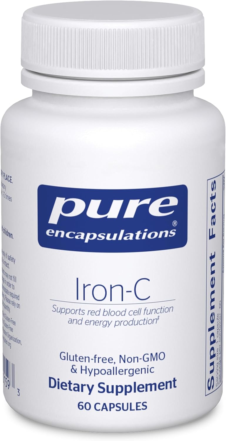 Pure Encapsulations Iron-C (60 Capsules)