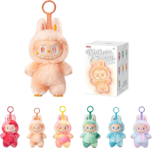 POP MART The Monsters Vinyl Plush Pendant Blind Box Random Design Figure Single Box