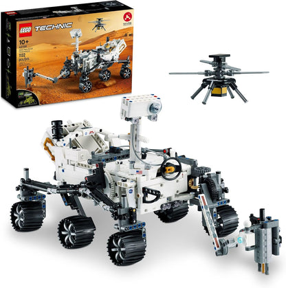 LEGO Technic NASA Mars Rover Perseverance Building Toys - STEM Model Kit for Boys & Girls, Ages 10+ Years - Gifts for Birthdays - Detailed Set for Display - 42158