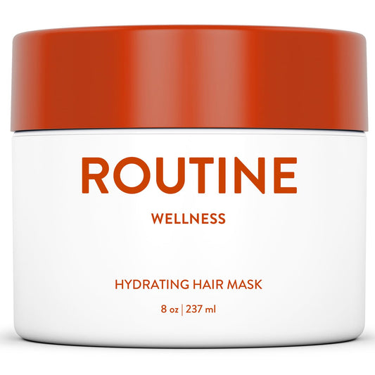 Routine Wellness Hydrating & Conditioning Hair Mask Coconut & Vanilla 8 oz