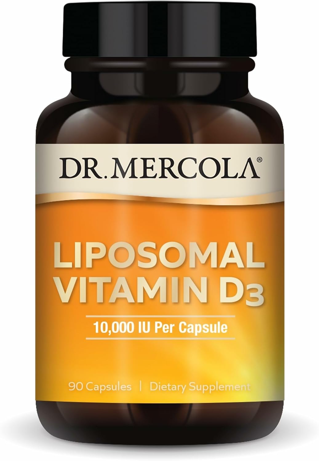 Dr. Mercola Liposomal Vitamin D3 10000 IU Capsules 90 Count