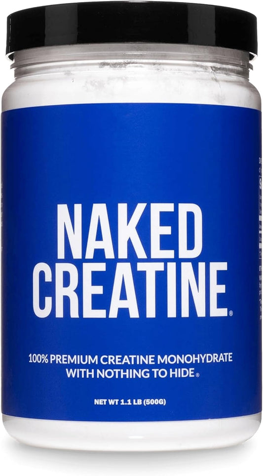 NAKED Pure Micronized Creatine Monohydrate Powder Unflavored 500 g 100 Servings