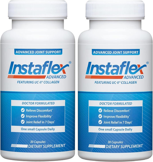 Instaflex Advanced Joint Support Supplement Capsules with UC-II Collagen 60 Count