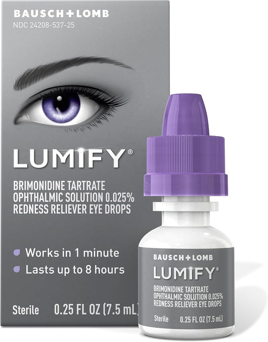 Lumify Eye Drops 7.5ml – Fast Acting Eye Brightening Drops, Long Lasting Formula