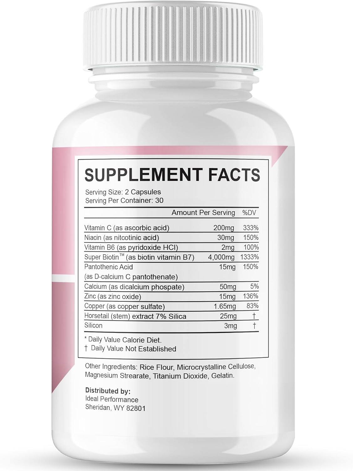 Derma Essential Supplement Capsules with Natural Ingredients 180 Capsules (3 Pack)